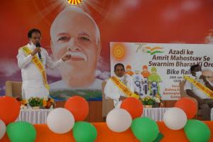 Shri M Krishnappa,MLA sharing his inspirations and blessings