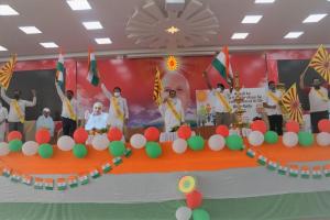 Shri S Harish, Social Worker,Shri Jairam,Corporator,Shri M Krishnappa,MLA, Rajyogini Ambika Didi,Sub zone Incharge,VV Puram,Shri T Narayan,Corporator,Dr.Afshad,Chairman,In Cluster Scouts and guides,Mr.Saurab,GAIP